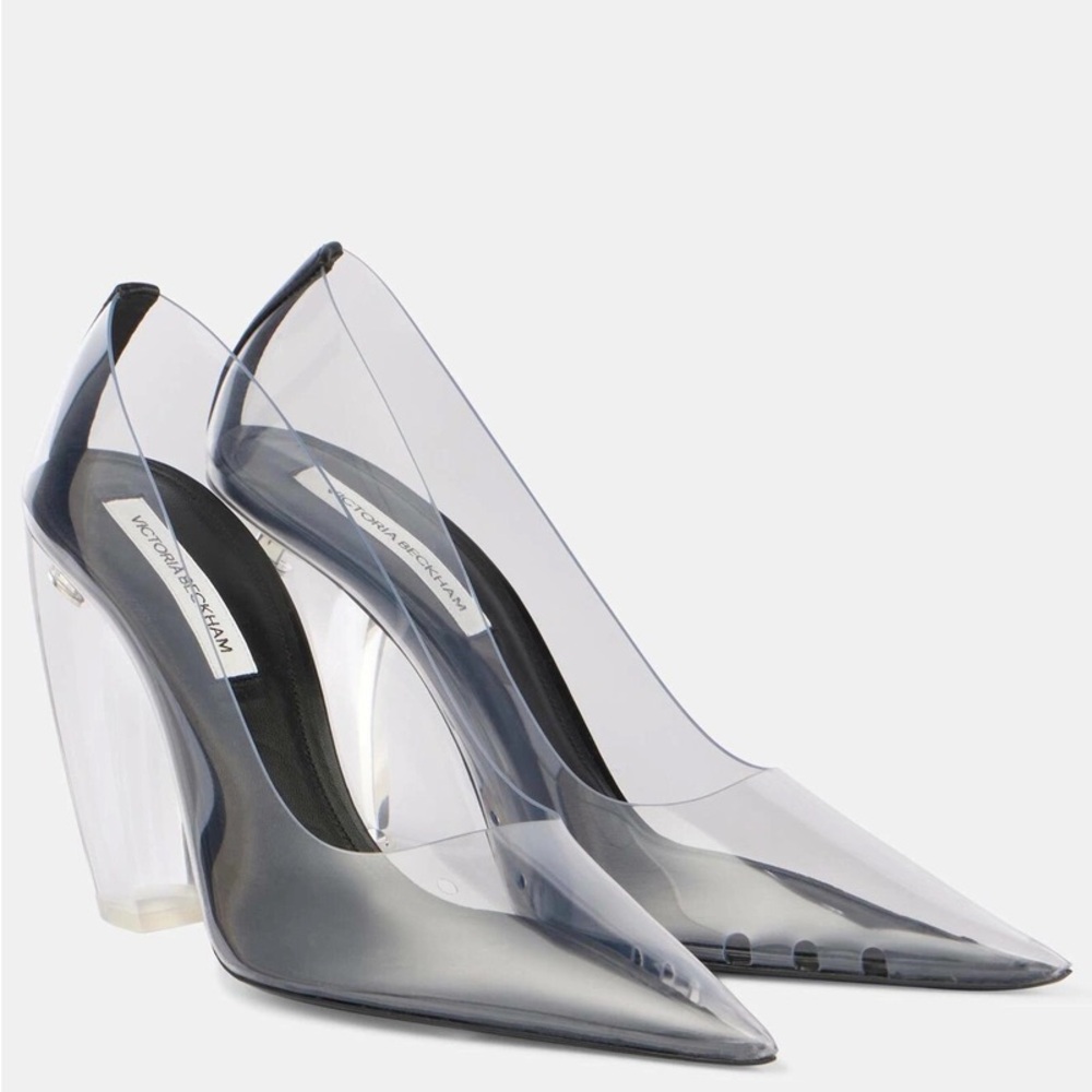 Victoria Beckham Clear Heels NWT 110 PVC pumps